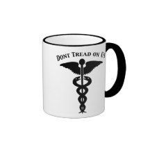 Don’t Tread on Us Caduceus Mugs