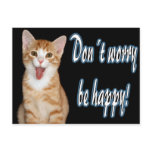 Don´t worry be happy postcards