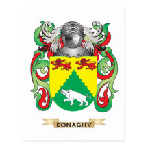 Donaghy Coat of Arms Post Card