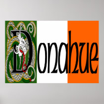 Donahue Celtic Dragon Print