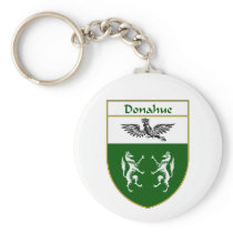 Donahue Coat of Arms/Family Crest Keychain