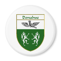 Donahue Coat of Arms/Family Crest Refrigerator Magnet