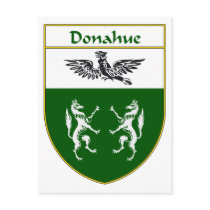 Donahue Coat of Arms/Family Crest Post Card