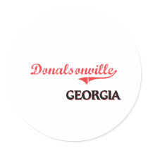 Donalsonville Georgia City Classic Sticker
