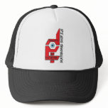 Done In Extreme Symbol Trucker Hat (black)
