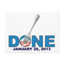 Done - January 20, 2013 - Anti Obama Postcard