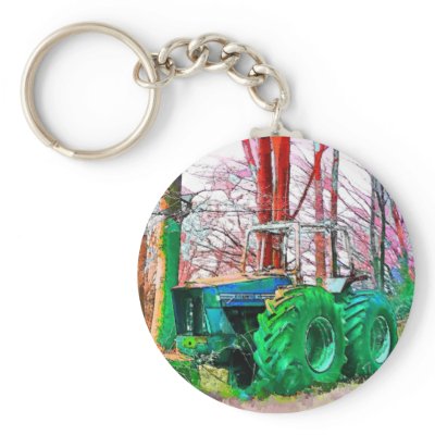 DONE PLOWING KEYCHAIN by twocompany