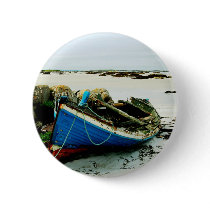 Donegal Beach Ireland Pinback Button