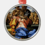 Doni Tondo or Doni Madonna by Michelangelo Christmas Ornaments