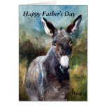 Donkey Father's Day Card