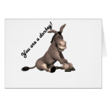 Donkey Greeting Cards