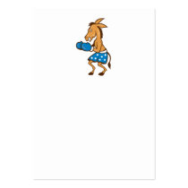Donkey Jackass Boxer Victory Business Cards