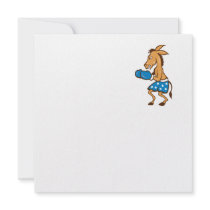 Donkey Jackass Boxer Victory Invitations