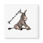 Donkey Refrigerator Magnet