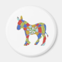 Donkey Rock - American Elections Votes 2012 Fridge Magnets