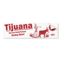 Donkey Show Bumper Sticker