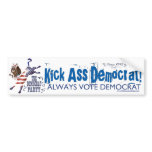 Donkey USA Kick Bumper Sticker 
