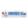 Donkey USA Kick Bumper Sticker 