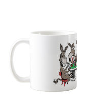 DONKEYS PLAY'IN POKER COFFEE MUGS