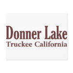 Donner Lake Post Card