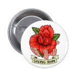 Donner l'espoir pin's avec agrafe