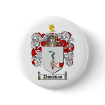 DONOVAN FAMILY CREST -  DONOVAN COAT OF ARMS BUTTONS