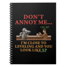 Don't Annoy Me Spiral Note Books
