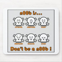 Don't be a noob mousepad