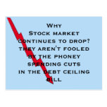 Don't be fooled by phoney spending cuts postcards