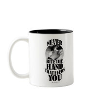Don't Bite that Hand Coffee Mug
