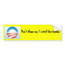 Don't Blame Me Bumper Sticker