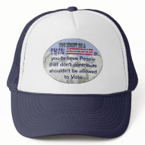 dont contribute cant vote hat
