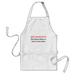 Don't Counterfeit Aprons