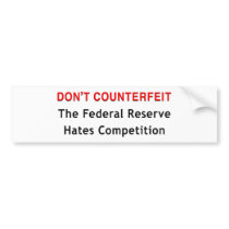Don't Counterfeit