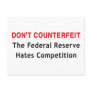 Don't Counterfeit