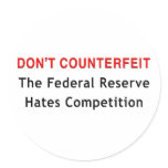 Don't Counterfeit Stickers