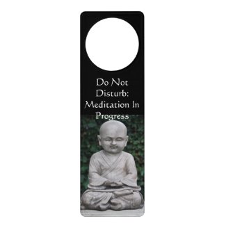 Don't Disturb Meditation Door Knob Hanger