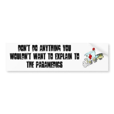 Don't do anything..... bumper stickers by emtkristie