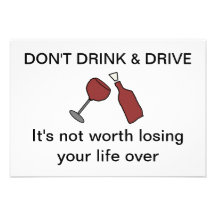 Don't drink & drive Card Custom Invite