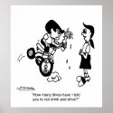 Don't Drink & Drive on a Trike posters