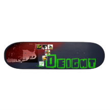Don't Eat Cat in Half Custom Skateboard