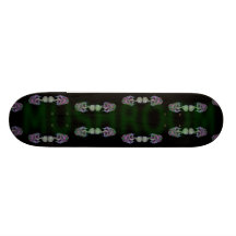 DON'T EAT THE MUSHROOMS! SKATEBOARD DECK