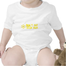 Don't Eat Yellow Snow - Funny, Comedy, Humour Baby Bodysuit