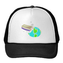 dont erase out planet trucker hats