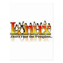 Don't fear the Penguins Postcards