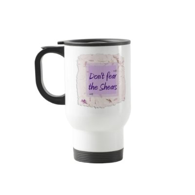 Don't fear the shears Beautician Mug by occupationtshirts
