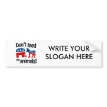 Don't Feed the Animals -