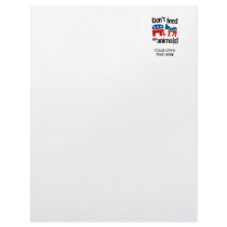 Don't Feed the Animals - Letterhead