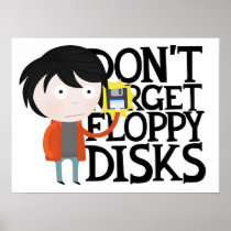 Don't forget floppy discs