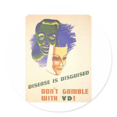 Don't Gamble with VD Stickers by mysmys